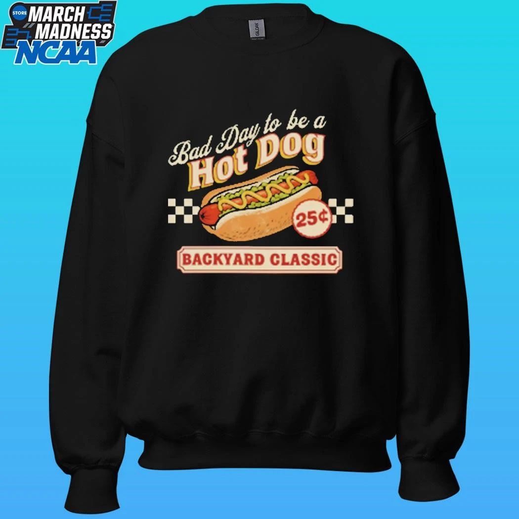 Bad Day To Be A Hot Dog Backyard Shirt