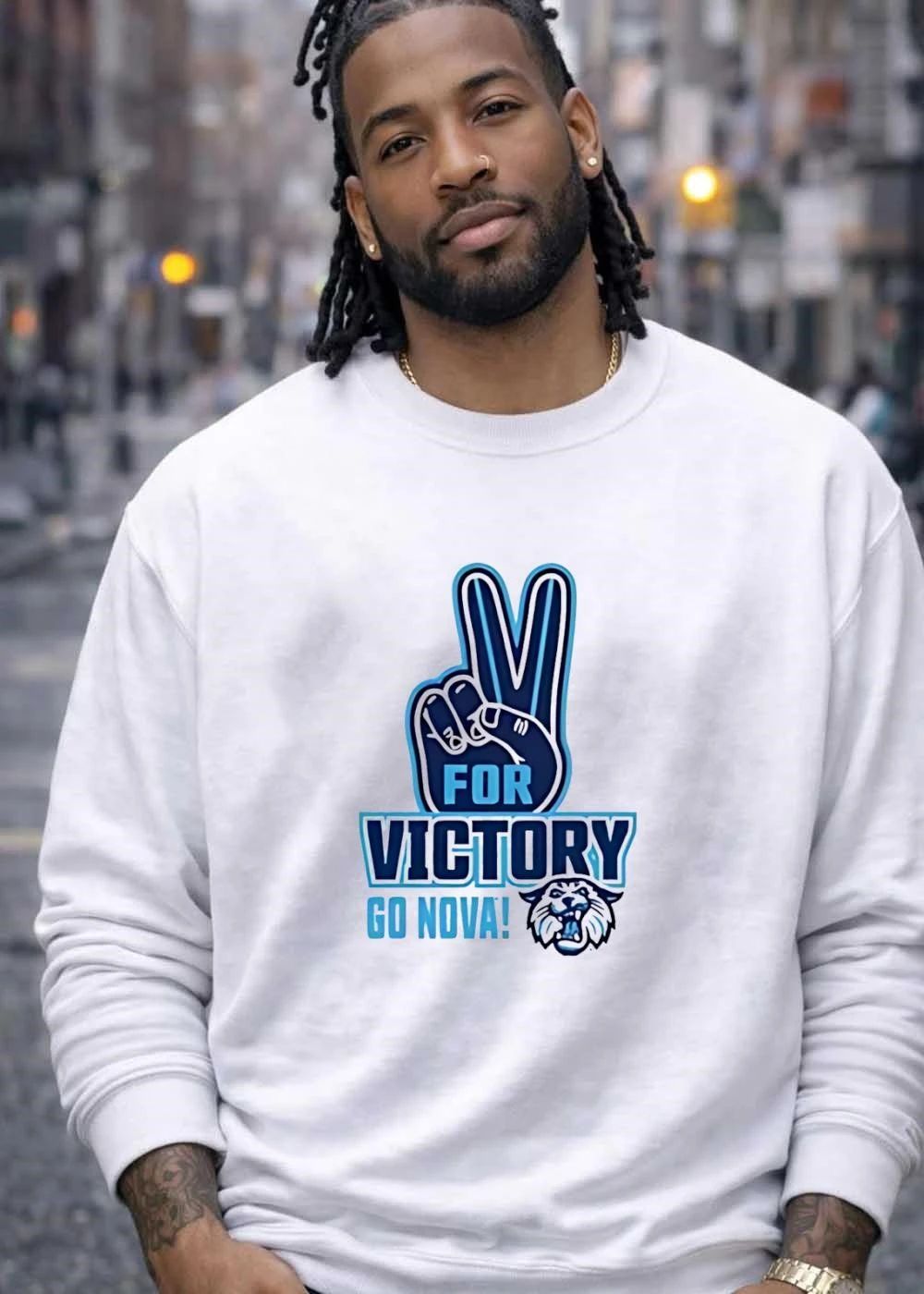 Hand for victory go Nova wildcat shirt