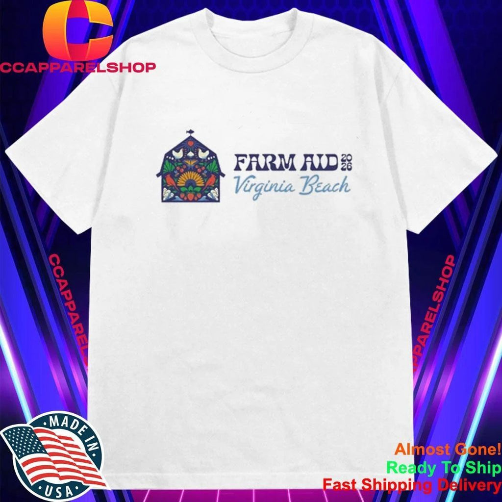 Farm Aid 2026 Virginia Beach Shirt