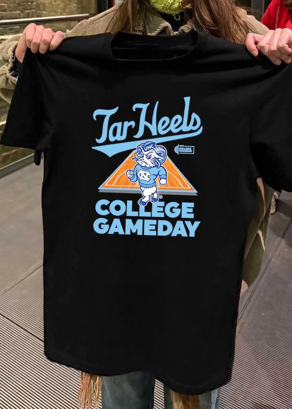 UNC Tar Heels College Gameday Basketball Rams Mascot T-Shirt