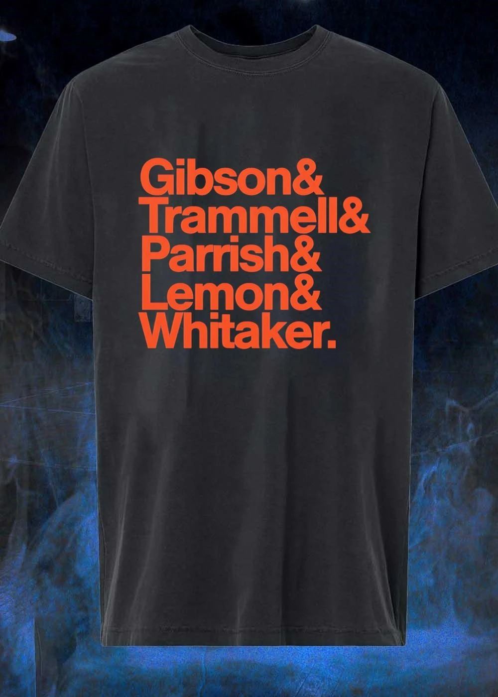 Gibson Trammell Parrish Lemon Whitaker Famous Baseball Players Shirt
