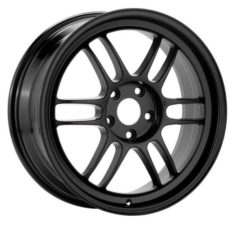 Enkei RPF1 17×9 5×114.3 45mm Offset 73mm Bore Matte Black Wheel RX8