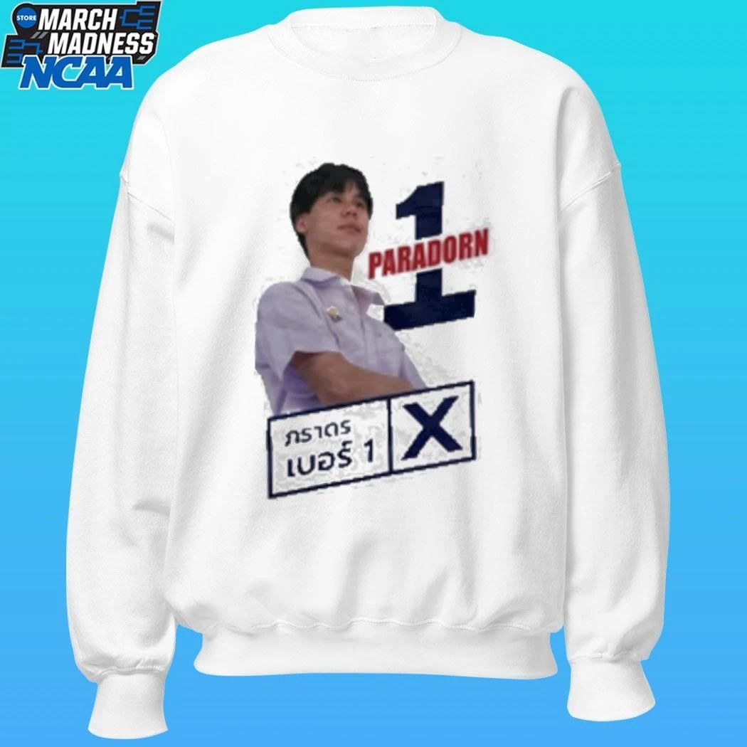 Pisitpol Ekaphongpisit Paradorn Candidate Number 1 Girl From Nowhere Season Shirt