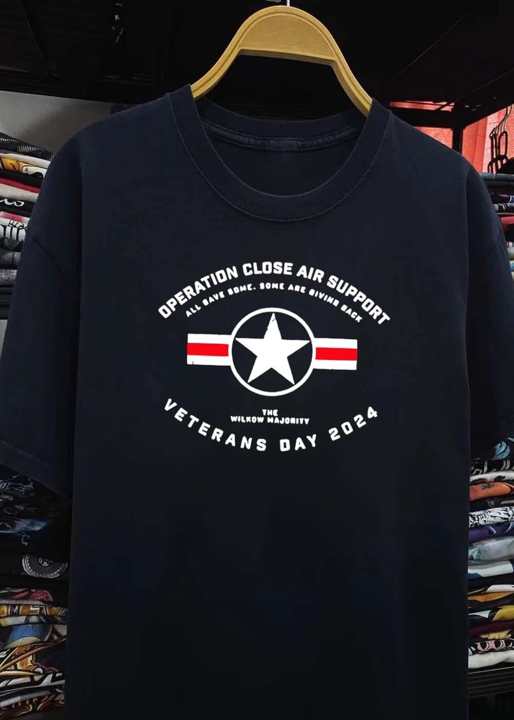 Operation Close Air Support Veterans Day 2024 The Wilkow Majority shirt