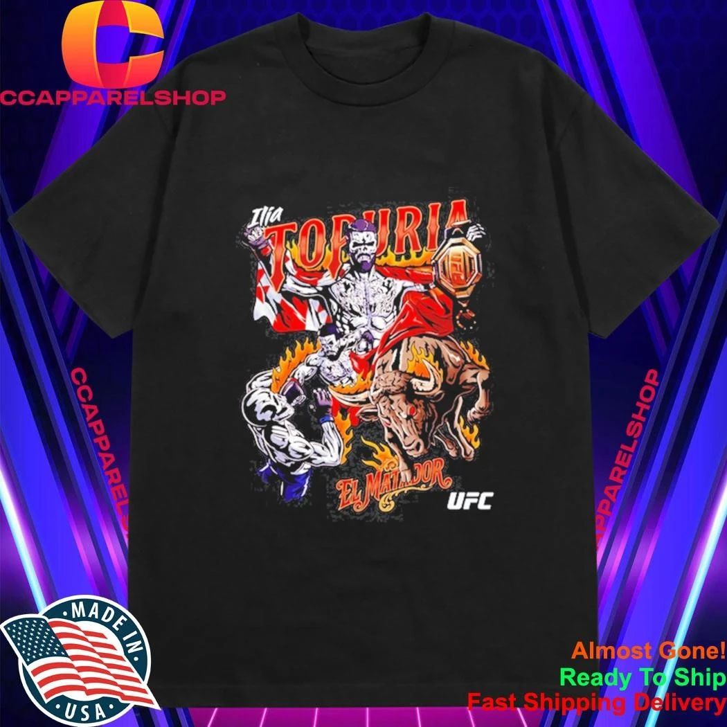 Ilia Topuria UFC Warren LotasEl Matador Shirt