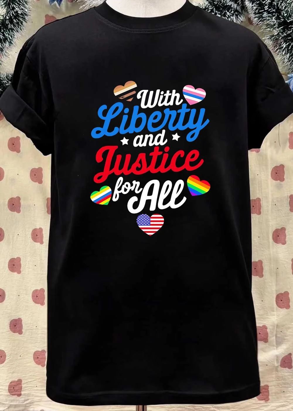 With Liberty and Justice for All shirt
