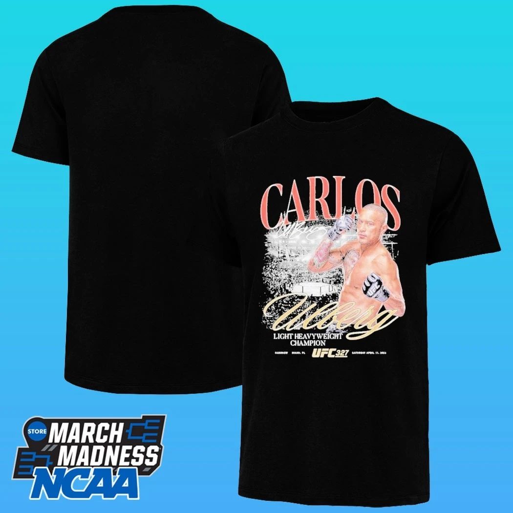 Carlos Ulberg Ufc 327 #andnew Light Heavyweight Champion Shirt