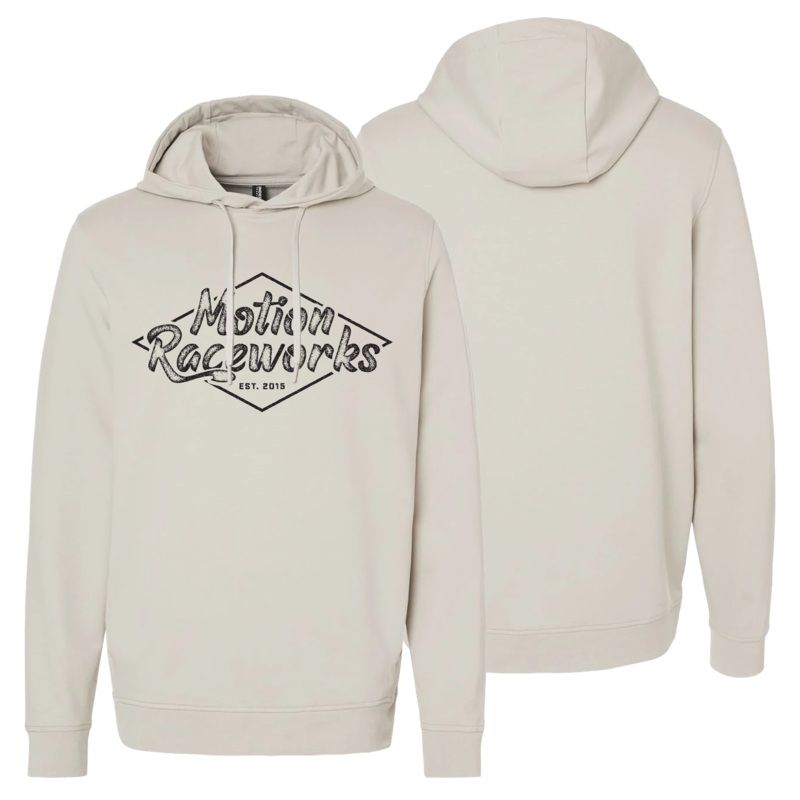 Motion Diamond Performance Hoodie Smoke Color