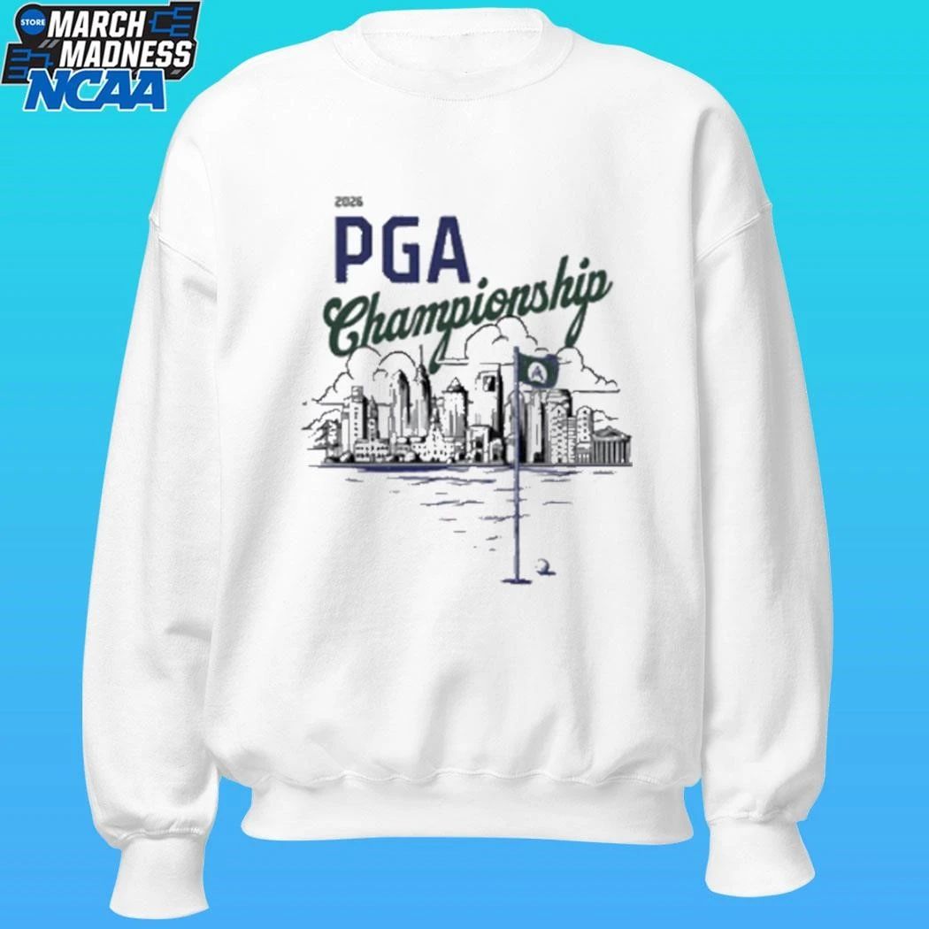 Pga Championship X Barstool Golf Philadelphia Skyline Shirt