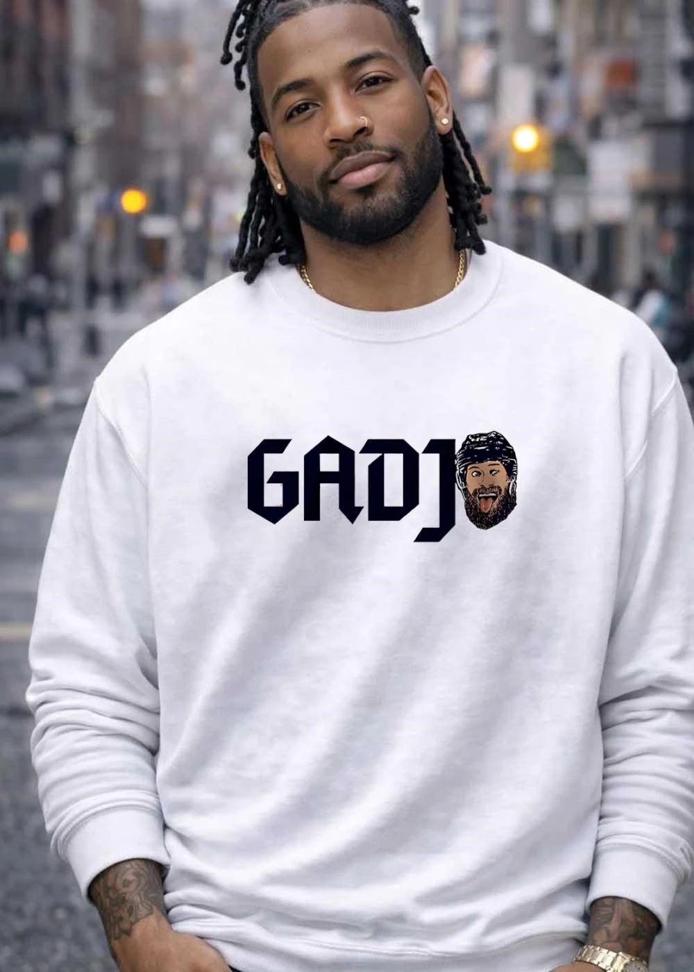 Jonah Gadjovich Gadjo head funny shirt