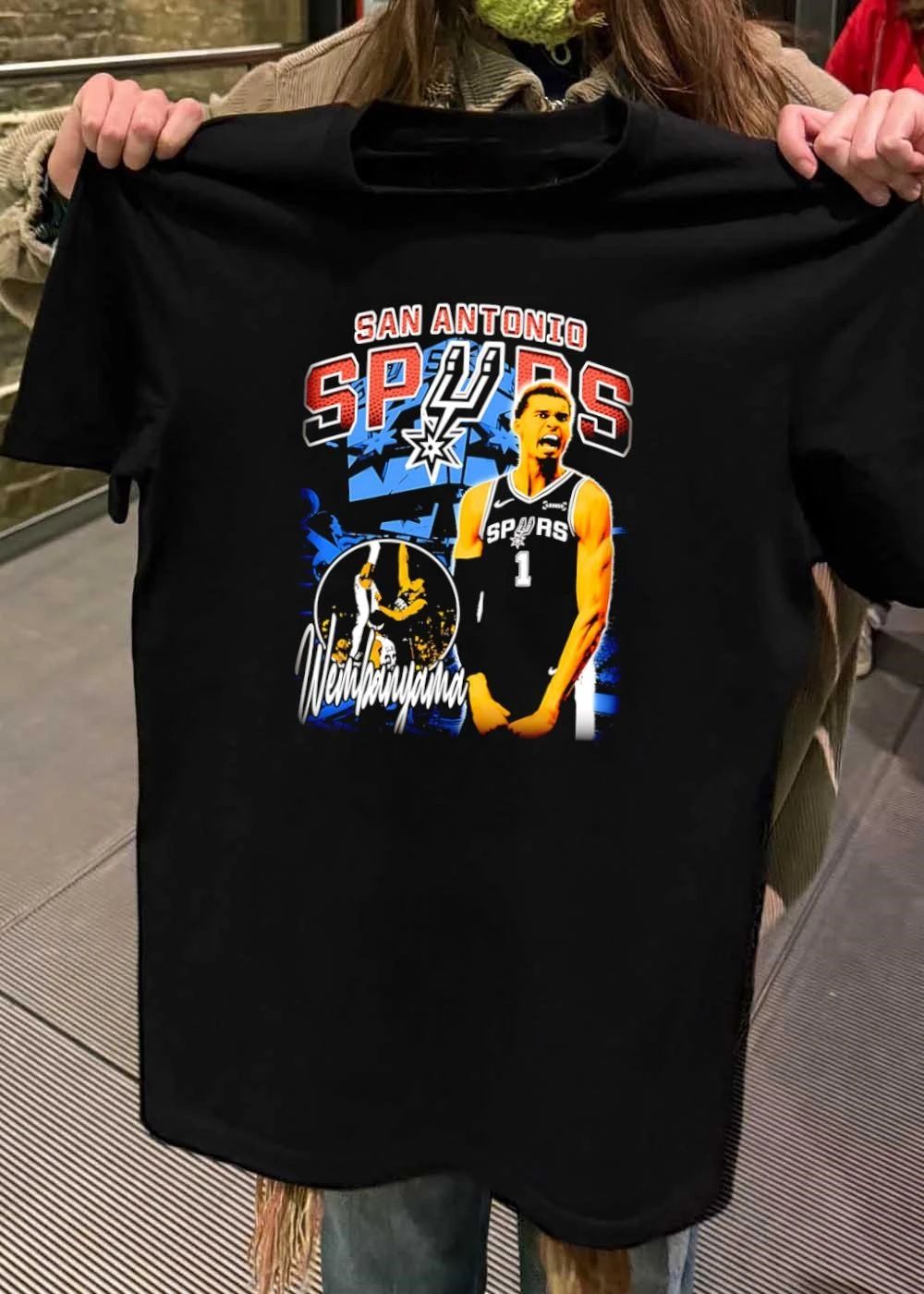 Wembanyama Victor San Antonio Spurs Shirt