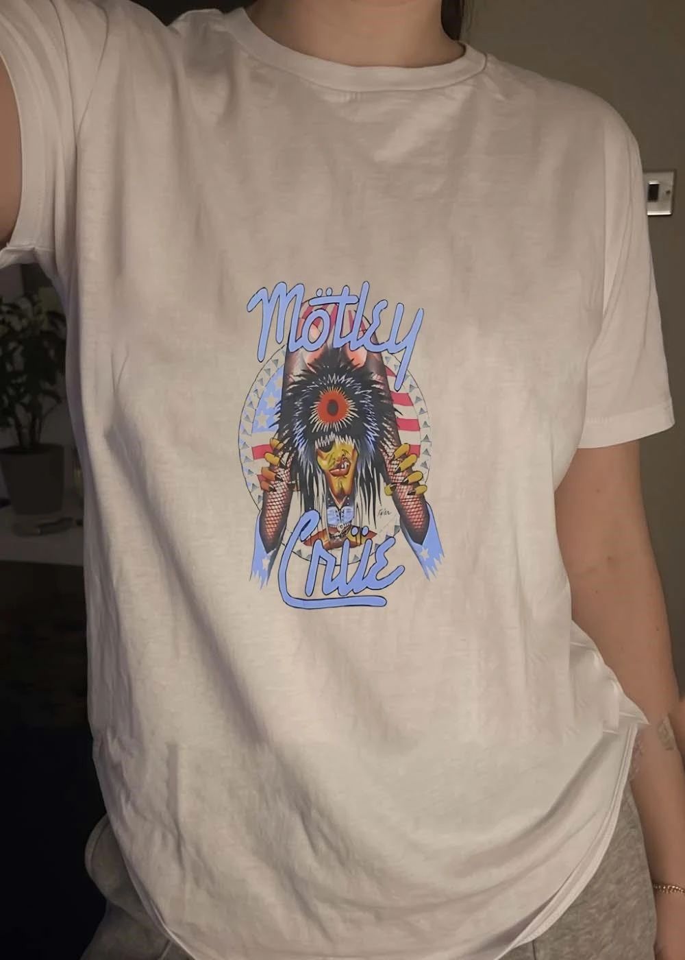 Mötley Crüe Tyler America Copyright 1989 Mötley Crüe Inc shirt
