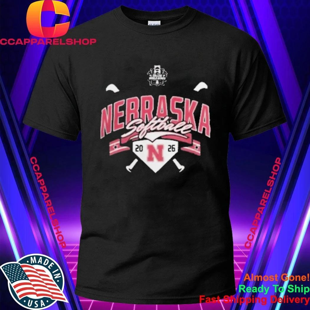 Champion Nebraska Cornhuskers 2026 NCAA Women’s College World Series Softball Shirt