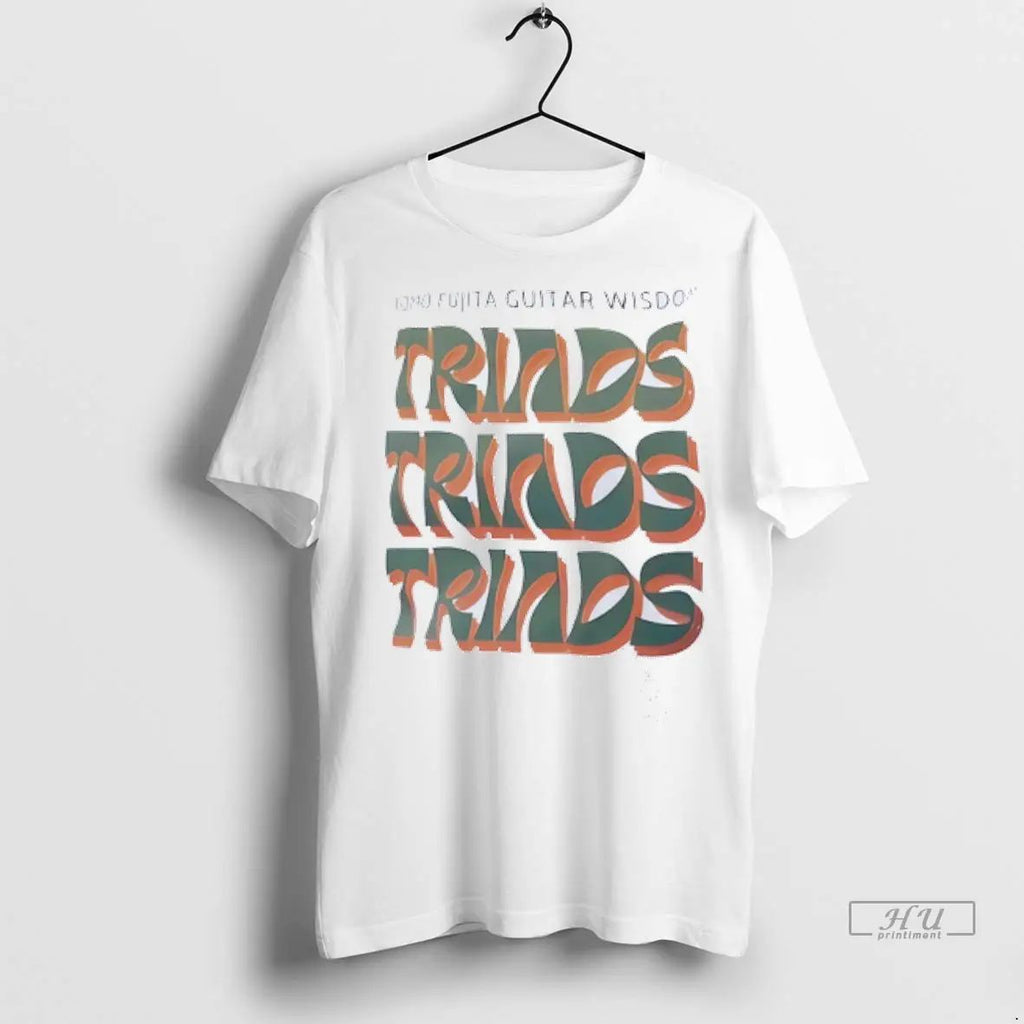Officials Tomo Fujita Guitar Wisdom Triads Triads Triads T Shirts