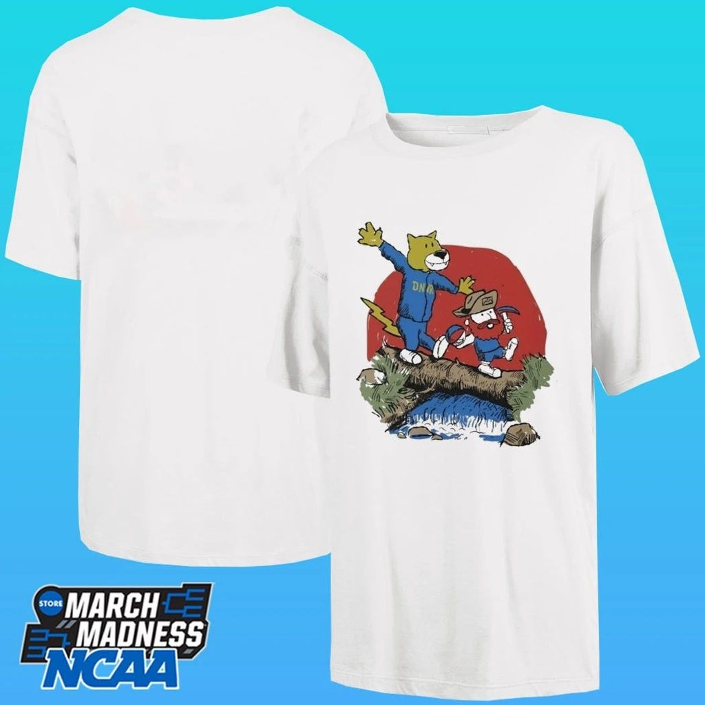 Denver Nuggets Dnvr Cartoon Friends Shirt