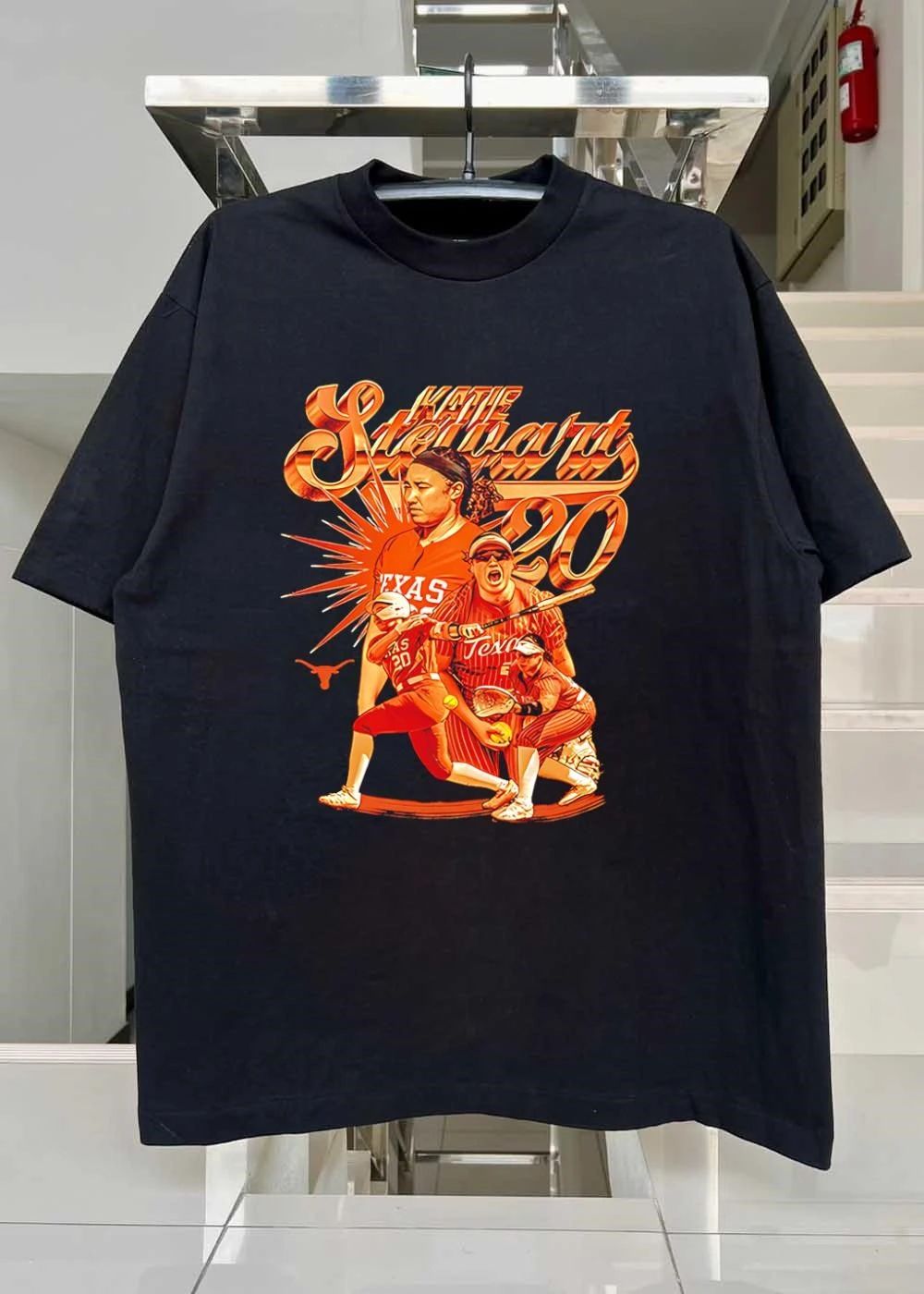 Texas Longhorns NCAA Softball Katie Stewart Player 20 shirt