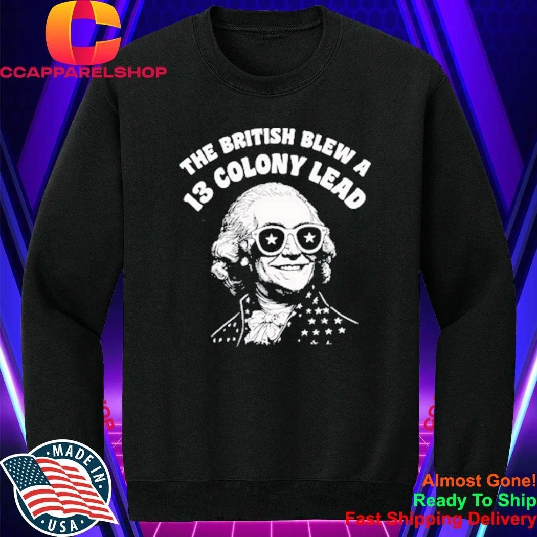 The British Blew A 13 Colony Lead Shirt