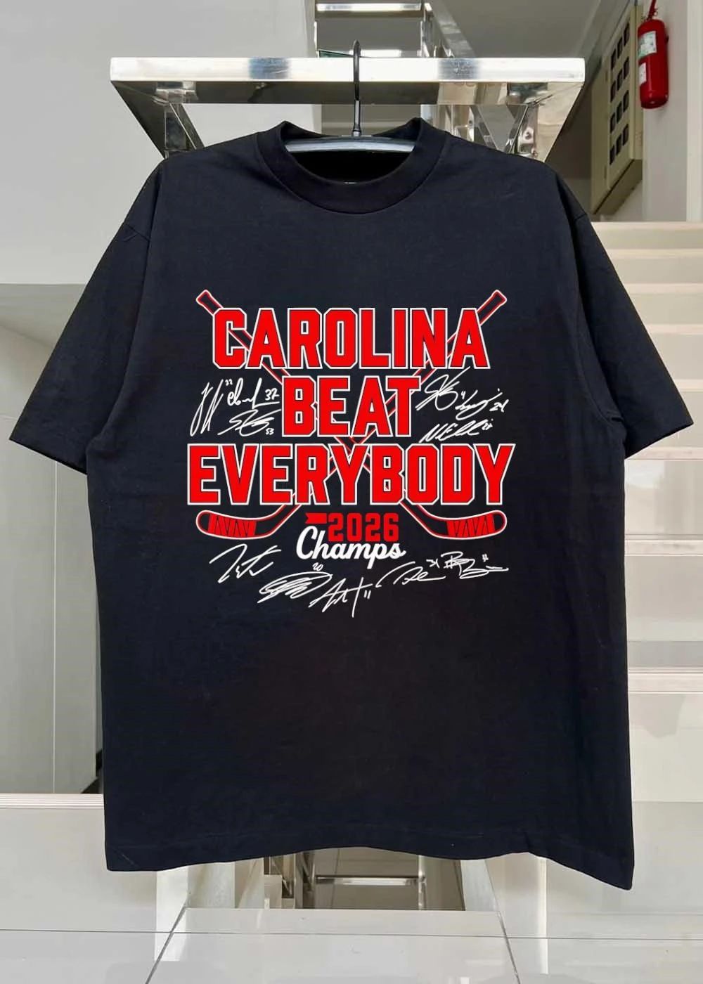 Carolina Hurricanes Shirt Carolina Beat Everybody 2026 Champs