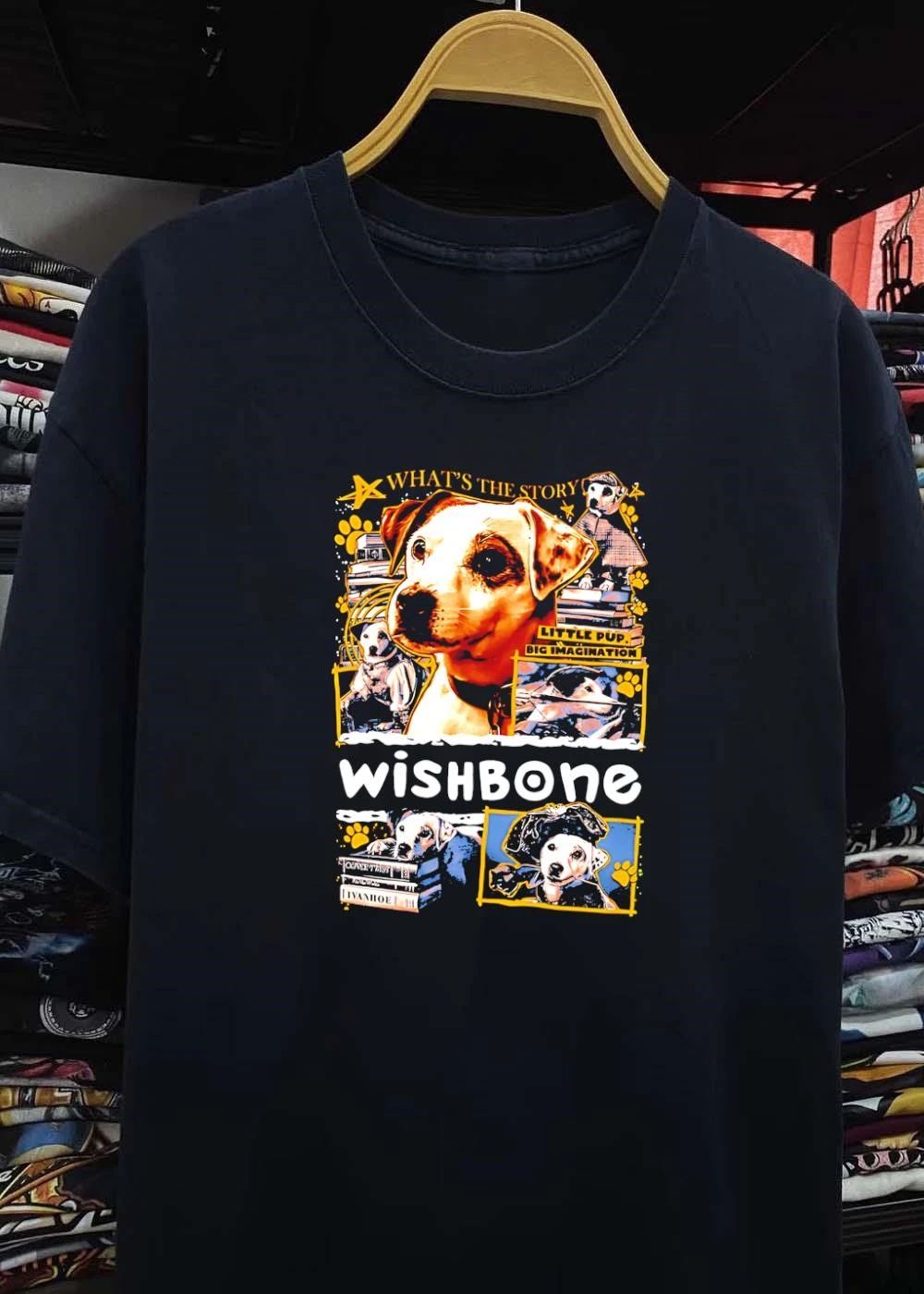 What’s the Story Little Pup Big Imagination Oliver Twist Ivanhoe Wishbone Shirt