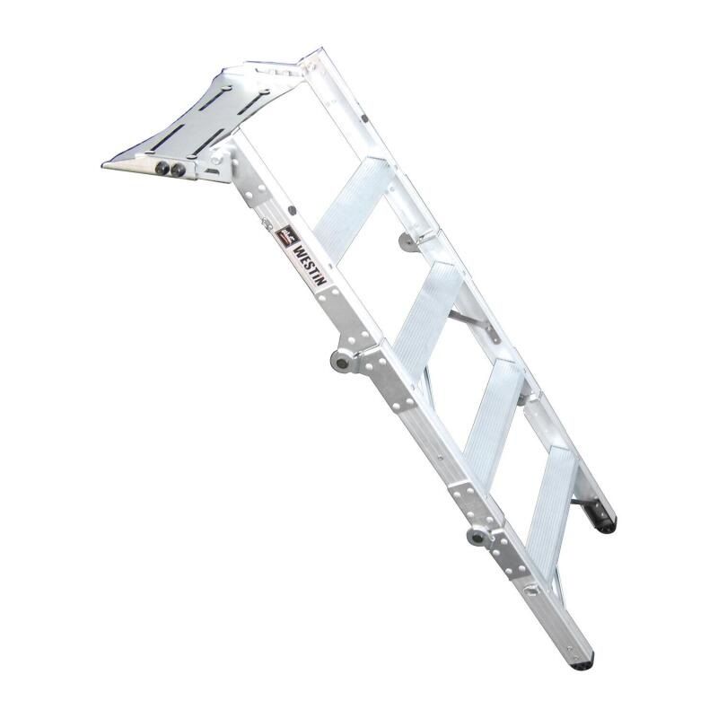Westin Truck-Pal Tailgate Ladder – Aluminum
