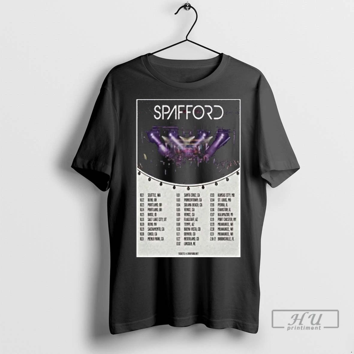 Officials Spafford Tour New 2025 T Shirts