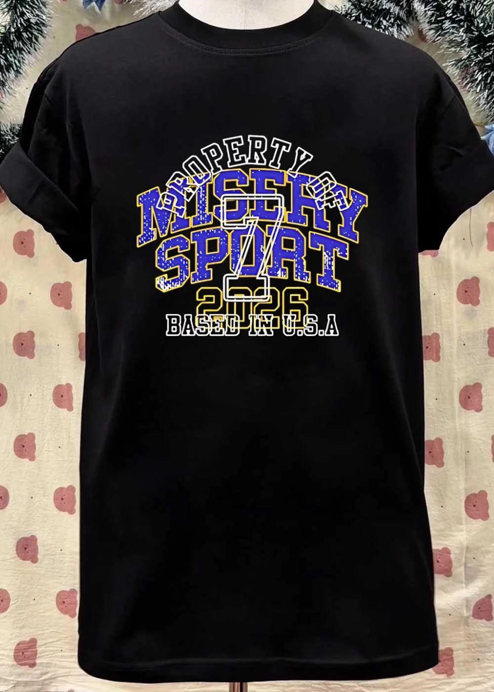Property of Misery Sport 2026 Based in USA T-Shirt