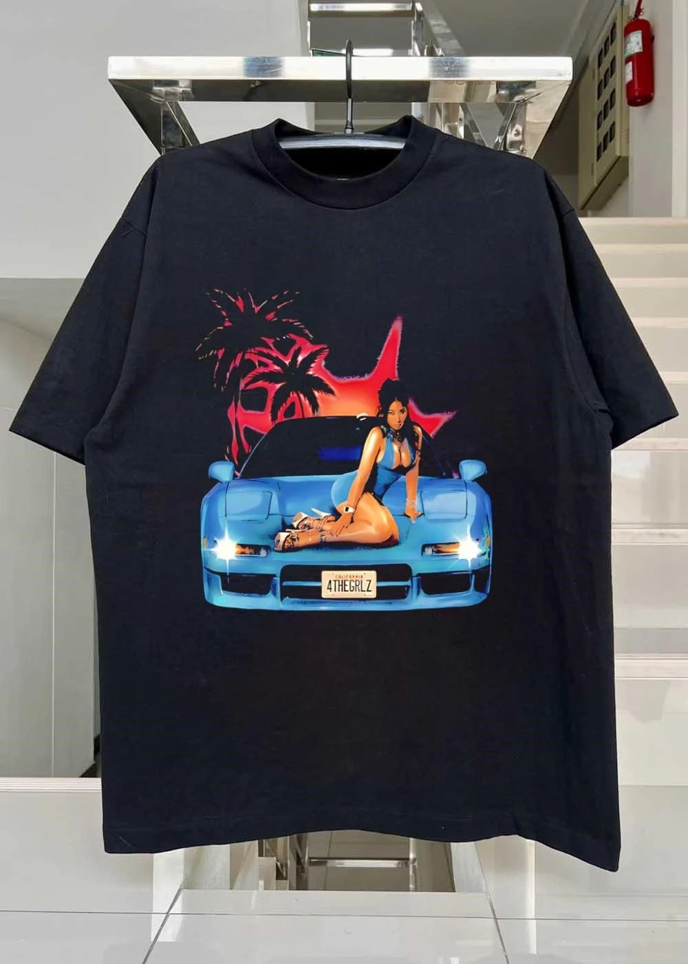 California 4THEGRLZ Neon NSX Woman Shirt