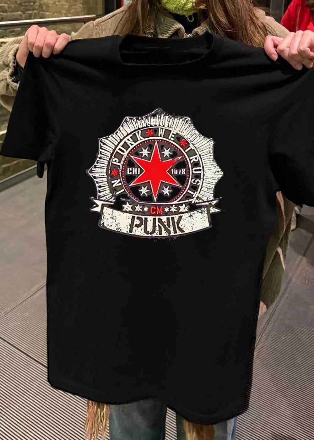 In Punk We Trust CM Punk Star Badge shirt
