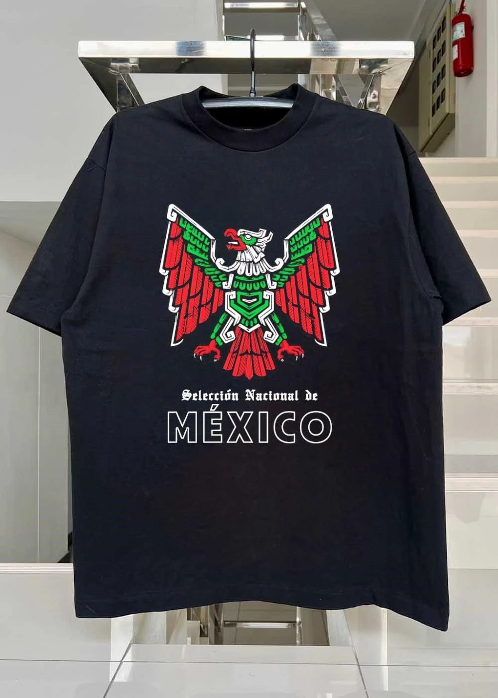 Selección Nacional de México Eagle Shield Logo Men’s T-Shirt