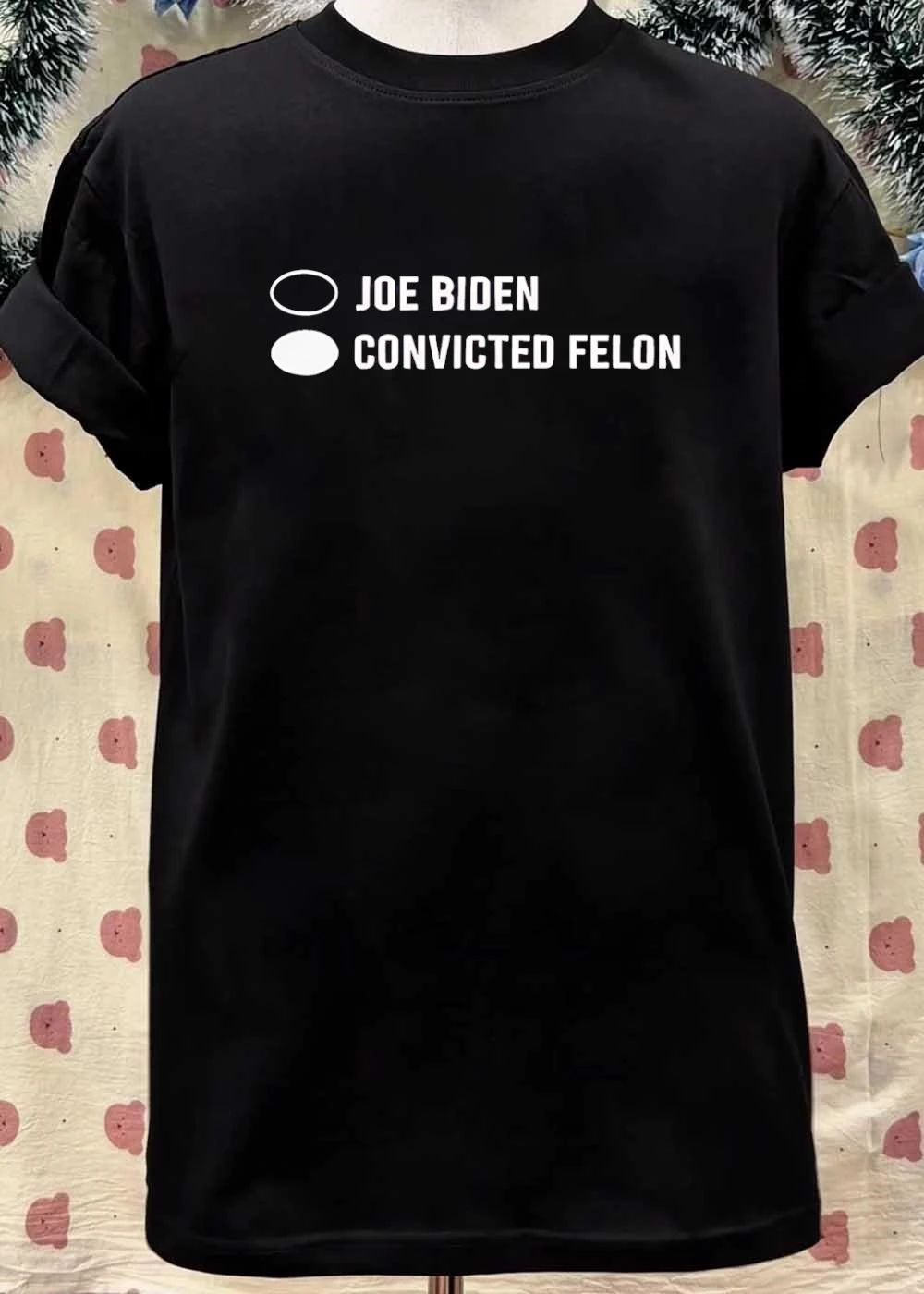 Joe Biden Convicted Felon Political Vote shirt