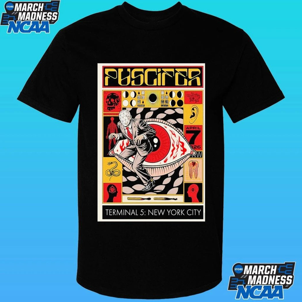 Puscifer Manhattan, Ny April 7 2026 Tour Shirt