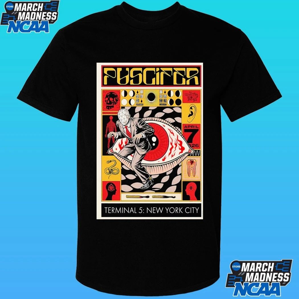 Puscifer Manhattan, Ny April 7 2026 Tour Shirt
