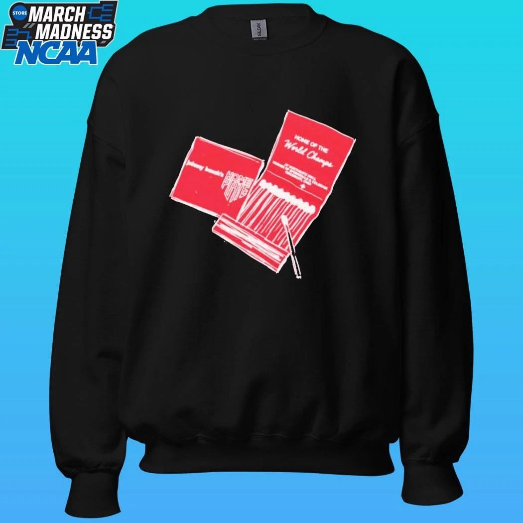 Johnny Bench’s Home Plate Matchbook Shirt