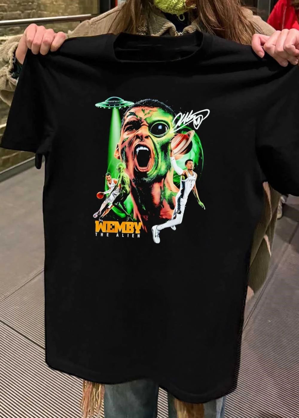 Wemby The Alien San Antonio Spurs NBA Shirt