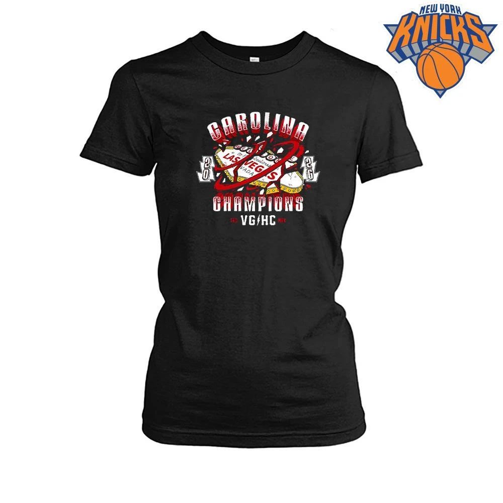 Carolina Hurricanes Stanley Cup Champions 2026 Las Vegas Welcome Sign VG HC Graphic Shirt