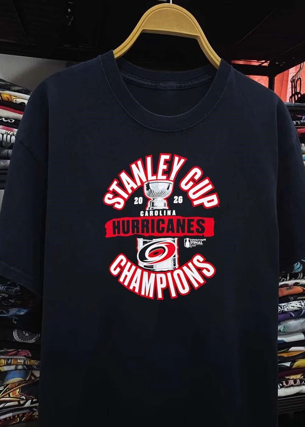 Commemorative Stanley Cup 2026 Carolina Hurricanes T-Shirt