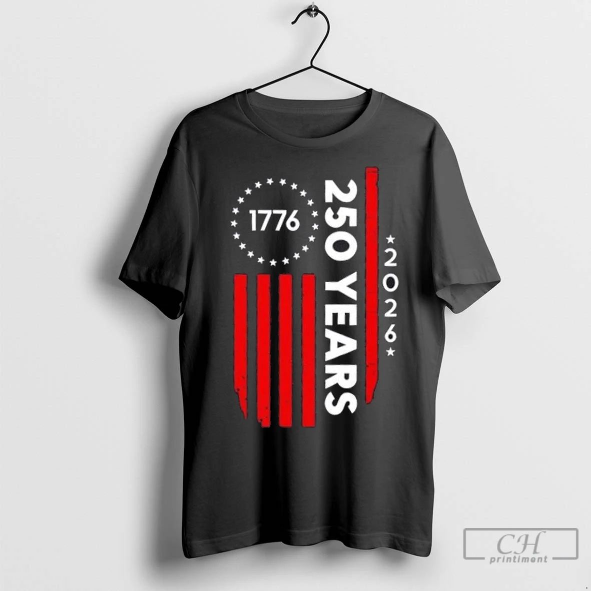 Premium 250 Years America Anniversary 250th Independence Day 1776 2026 Us Flag