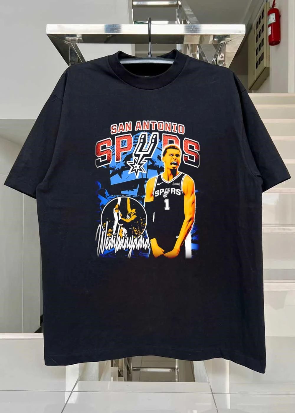 Wembanyama Victor San Antonio Spurs Shirt