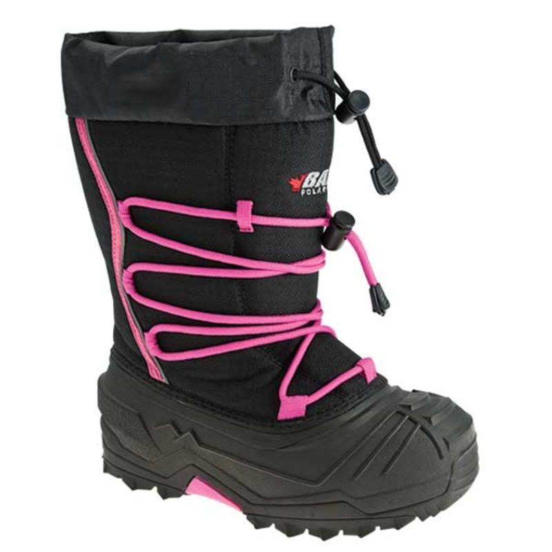 Kid’s Baffin Snogoose Boot Black/Pink