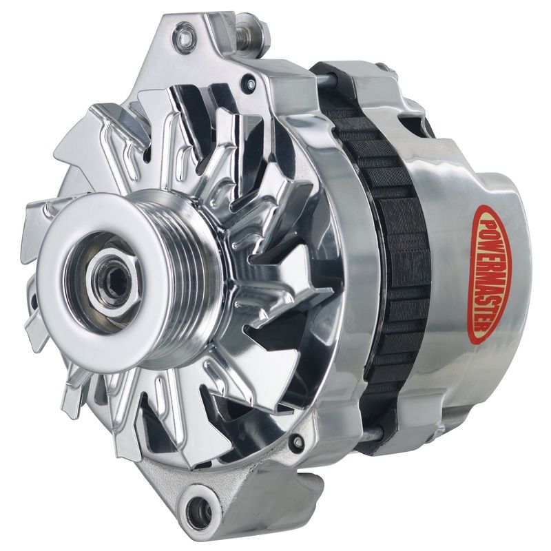 Powermaster 27801 GM CS130 Style Alternator 105 Amp Polished