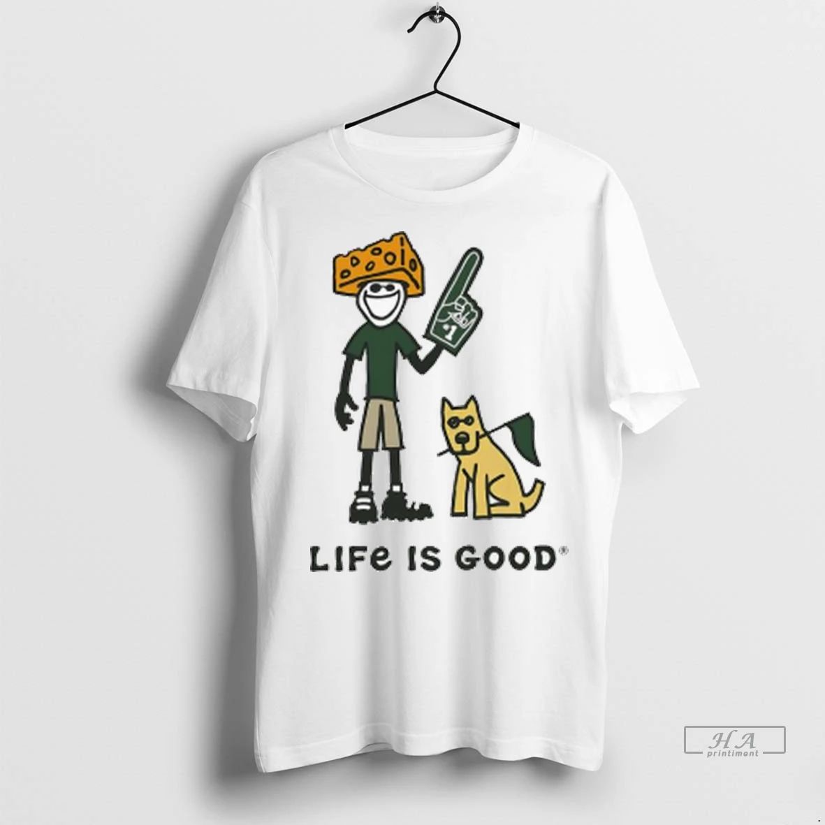 Officials Trendy Green Bay Packers Lambeau Field Life Is Good Cheesehead Ladies Shirt Sweater