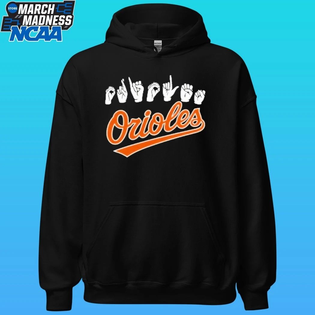 Asl Hand Sign Orioles Shirt