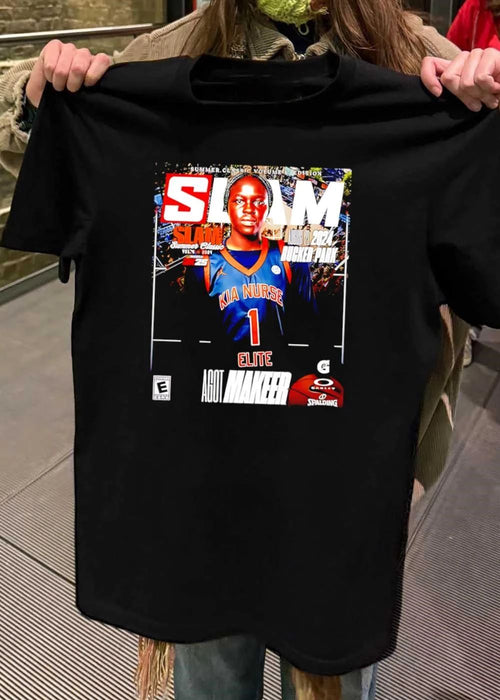 Agot Makeer at the SLAM Summer Classic Volume 6 shirt