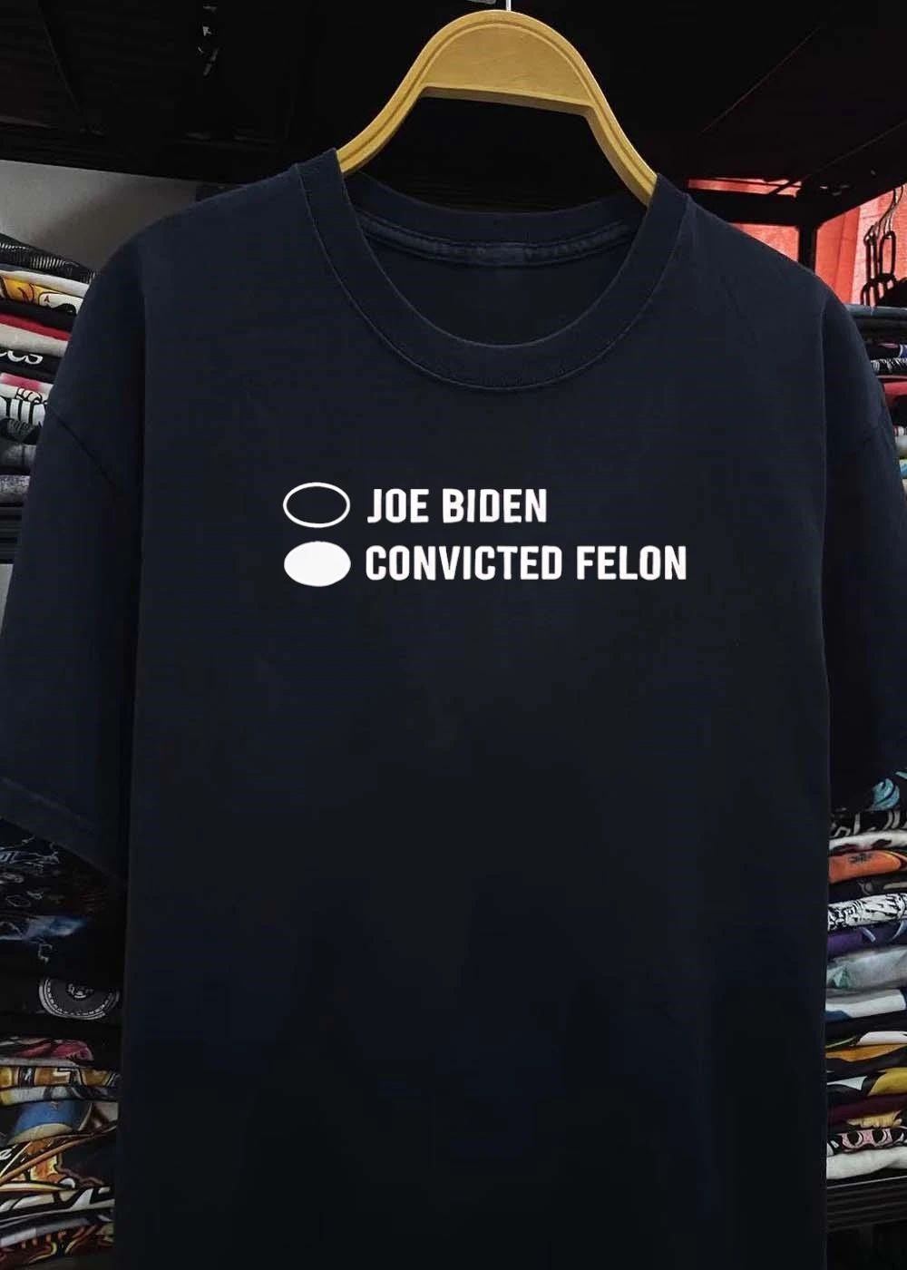 Joe Biden Convicted Felon Political Vote shirt