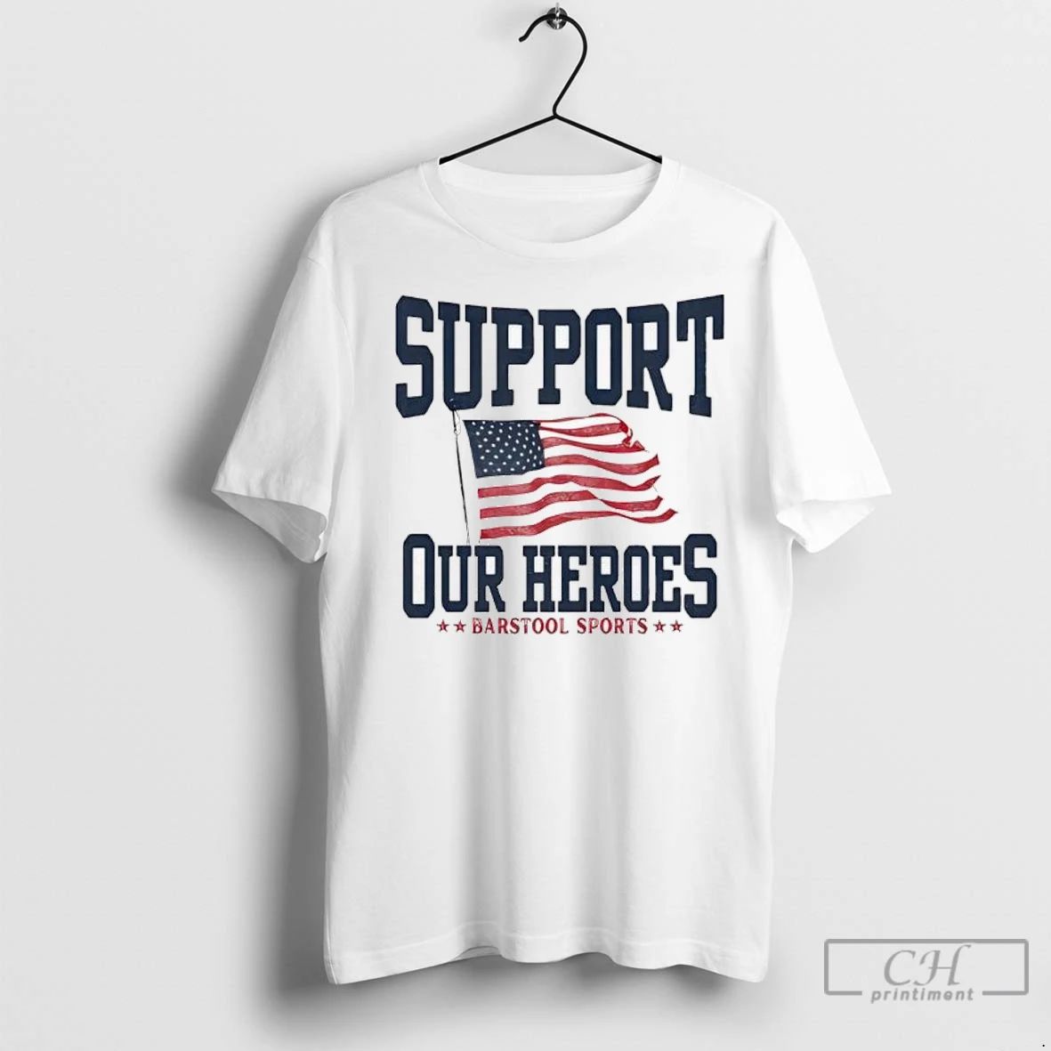 Premium Tunnel To Towers Foundation Support Our Heroes Barstool Sports Usa Flag