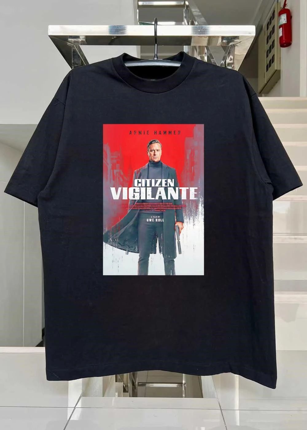 Armie Hammer Citizen Vigilante Film Uwe Boll shirt