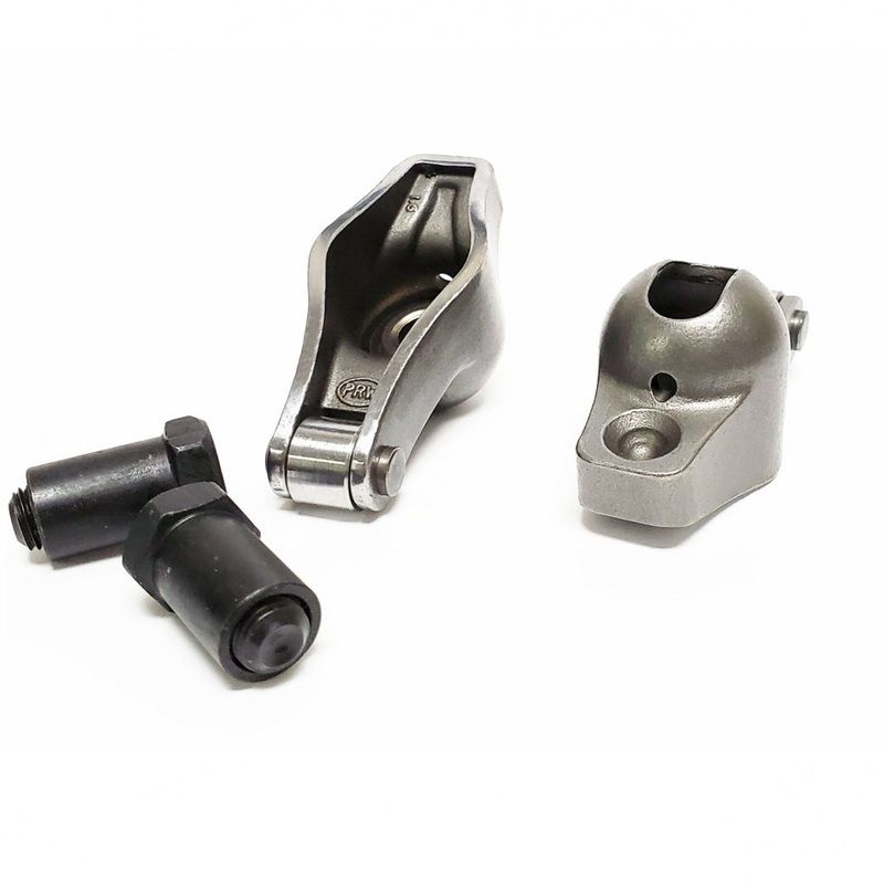 PRW Power 6816412 Sportsman Steel Chevy Corvair Roller Tip Rocker Arms 1.6 Ratio 3/8 Stud