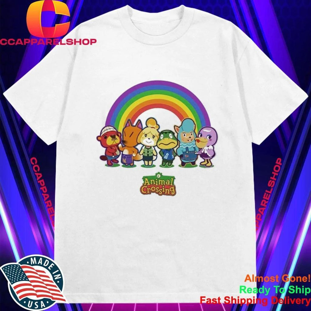 Animal Crossing Rainbow Character Shirt
