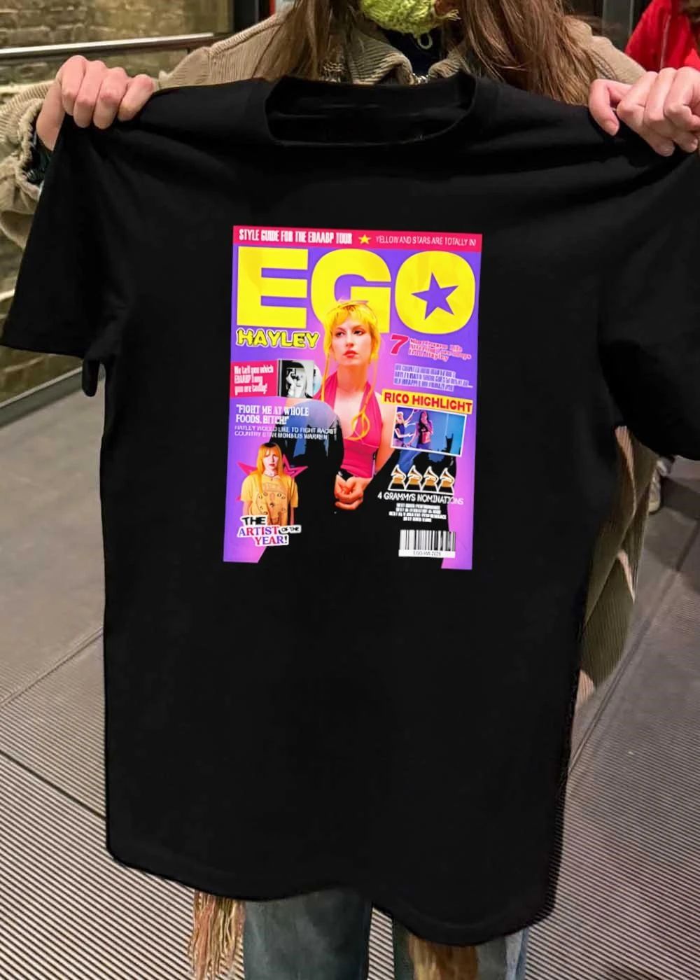 Style Guide for the EDAABP Tour Hayley Williams Ego Magazine shirt