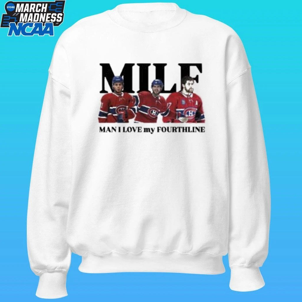 Milf Man I Love My Fourthline Montreal Canadiens Shirt